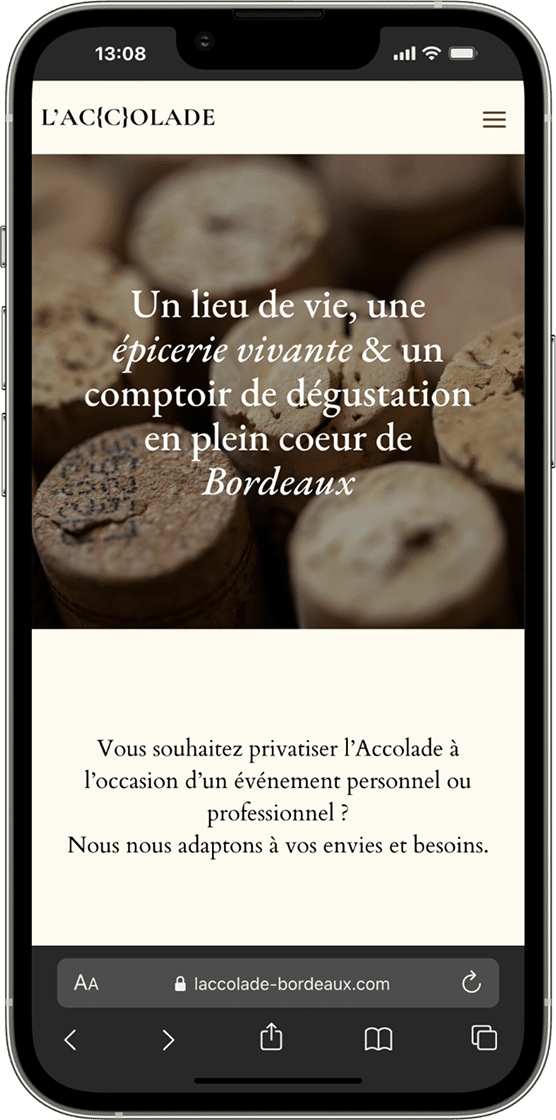 Iphone 3 - laccolade